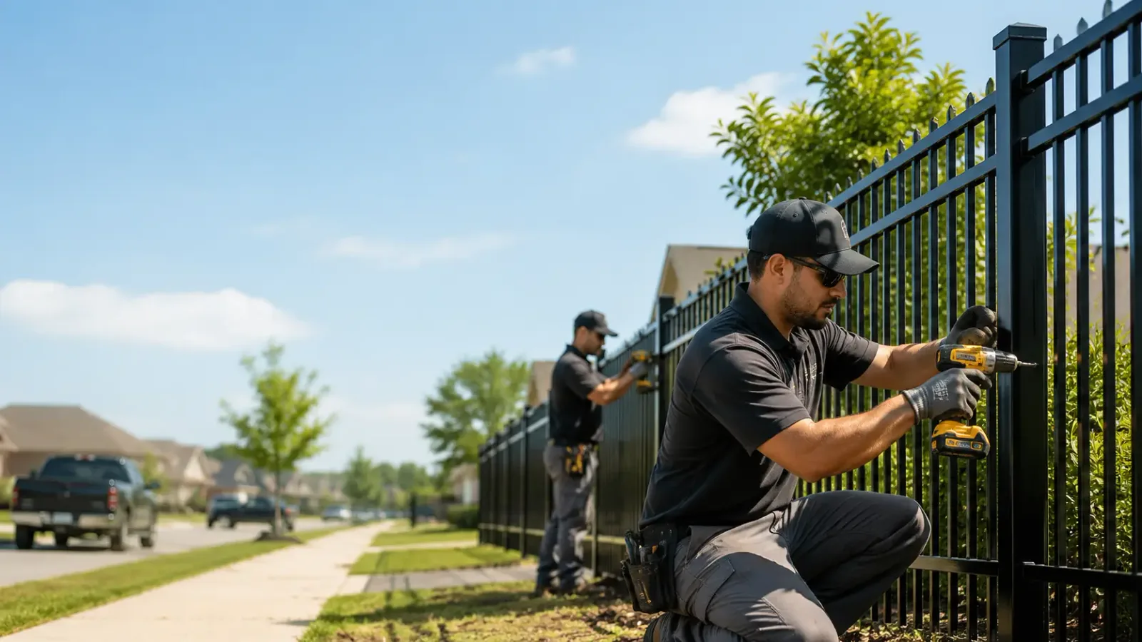Metal Fence Installation in Haynesville, VA
